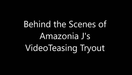 Amazonia J's Behind-the-Scenes of the Tryout with REAL Armwresling, REAL Scissorholds, DEADLIFT, and more!