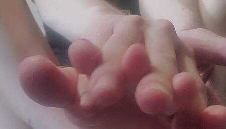 Lotioning My Pretty Feet