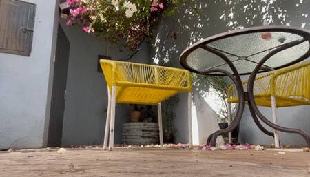 Balbina the Queen of Feet JOI in flat sandals