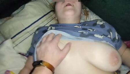Bouncing Tits and Nailing Her Pussy