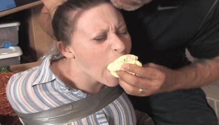 d2502SERENE-Taped and hogtied in her basement