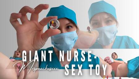 GIANT Nurse become tiny mans sex toy - Tiny Gangbang 1080P