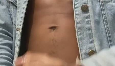 Seductive twink in lingerie takes his hunky boyfriend's penis