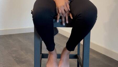 Stepsister Foot worship JOI