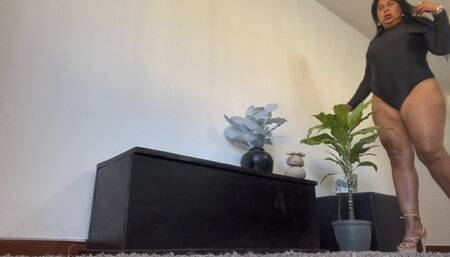 Balbina Feet JOI Goddess in Sexy Nude Heels