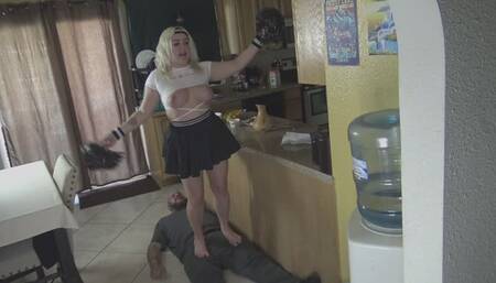 Kourtney Chace cheer trample quicky