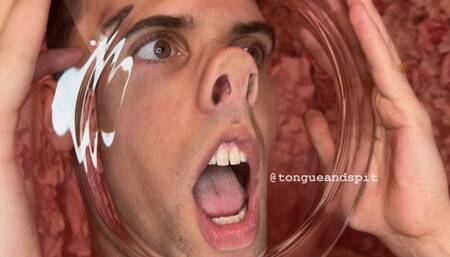 Jason Pierce Nose Against Glass Plate Part4 Video1 - MP4