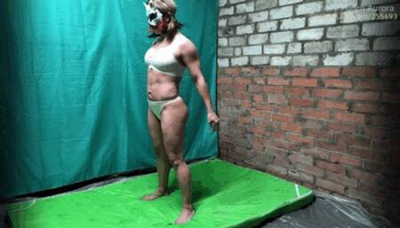 Aurora belly punch 15 - Gym bridge