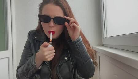 bad girl smoking