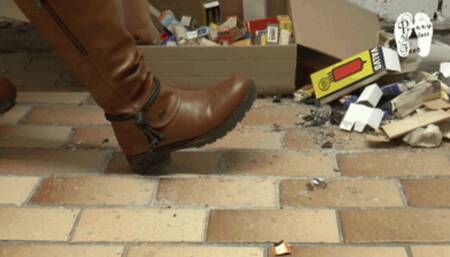 Valuable electrical Tubes for Lady B and her brown Boots