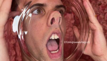 Jason Pierce Nose Against Glass Plate Part4 Video1 - WMV