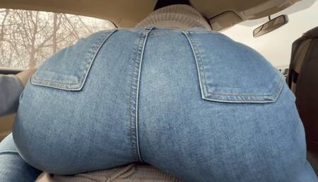 Grinding on Stepbrother's Cock till Cum Public