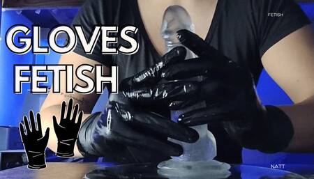 HANDJOB WITH GLOVES