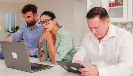 Playful Dana Vespoli at brunette xxx