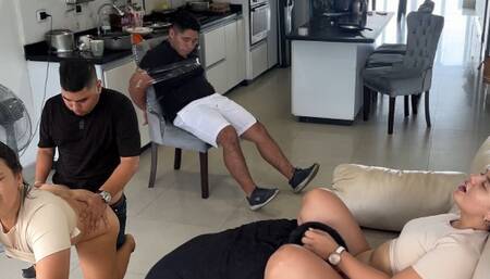 Cuckold Husband Finds His Wife