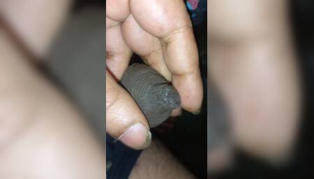 Tight Foreskin Phimosis Cock Closeup Pissing and Jerking