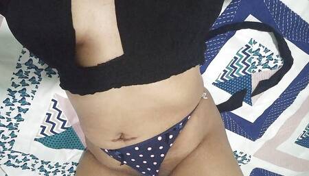 Stepdaughter Put on Her Sexy Clothes for Her Stepdad and Gets Hot with Delicious Masturbation