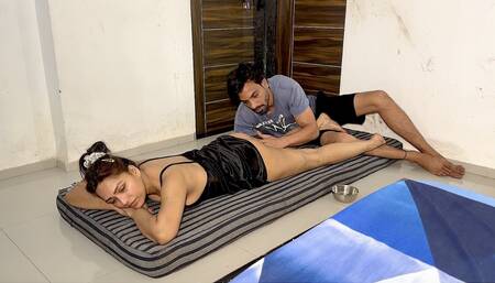 Zoya Invites Boy for Full Body Massage