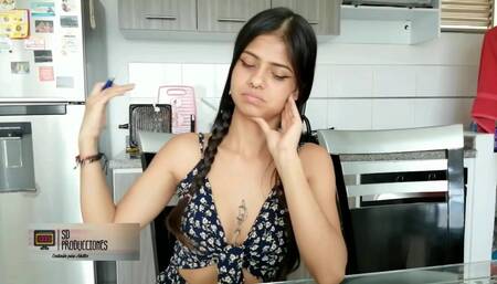 Charming Woman Having Hard Sex and Swallowing Milk