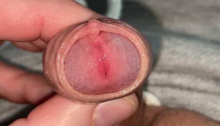 My Small, Tiny and Juicy Precum Foreskin Cock Compilation