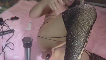 I Use My Fuck Machine While Wearing My High Heels
