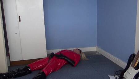 Pvc Catsuit, Gloves and Boots