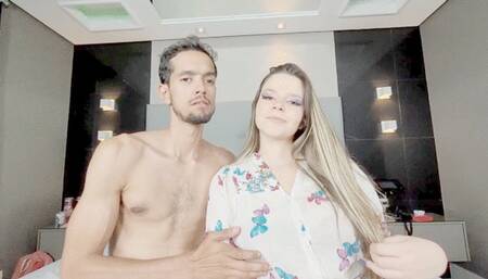 HOT AND DEEP KISSES BETWEEN A REALLY NASTY COUPLE - BY ISABELITA AND LEO CARIOCA - CLIP 1