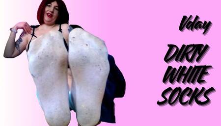 Lady Angela valentine's day very dirty smelly and stinkywhite socks lingerie tattooed goddess