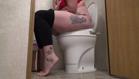 Tummy Hurts Bathroom Break