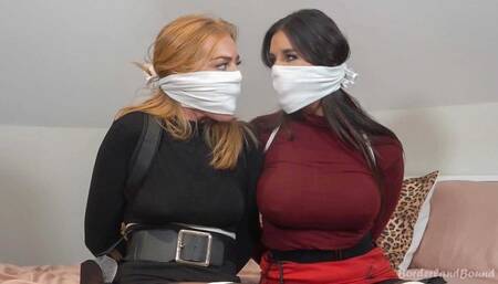 Scarlett & Jess in: Compromised Operative Hotties Fall Prey to Suppression Syndicate Goon, Who Makes Short Work of THEIR Feisty Asses!! (HD)