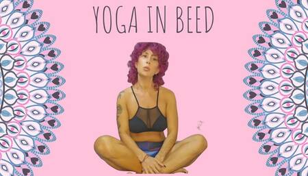 Yoga in bed