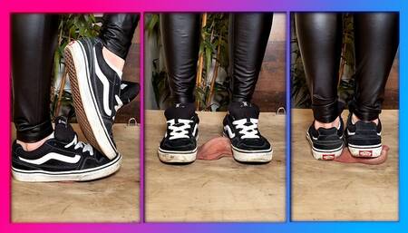 Vans Knu Cock Crush and Shoejob - Shawty