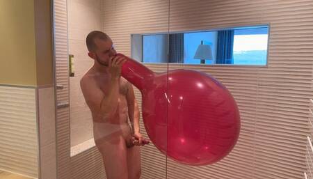 Maxim shower popping