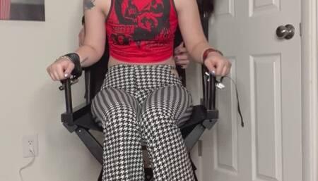 Shoulder Massage for Ditria Turns into Tickle Time