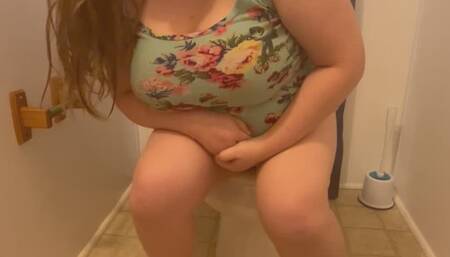 Valentines Day Toilet Booty Blasting Diarrhea Dump