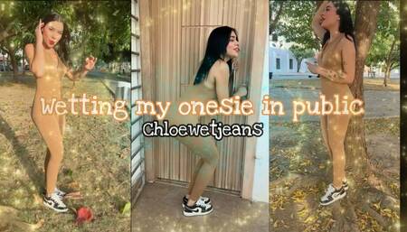 WETTING MY ONESIE IN PUBLIC