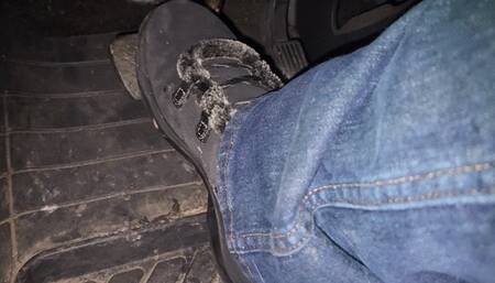 Night Drive in Clarks Winter Boots