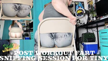 Post Workout Fart Sniffing Session For Tiny