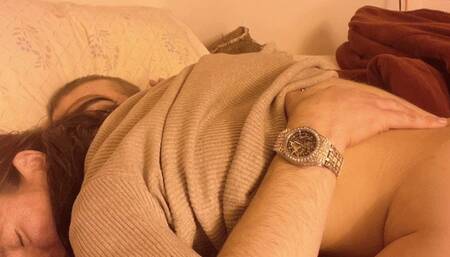 couple fucking on the bed