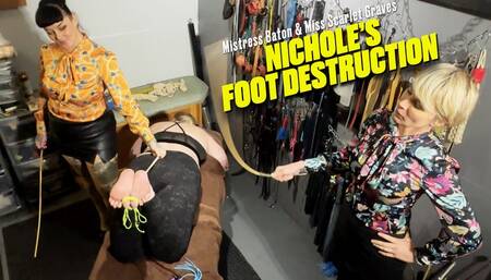 Nichole's Foot Destruction (HD for Quicktime)