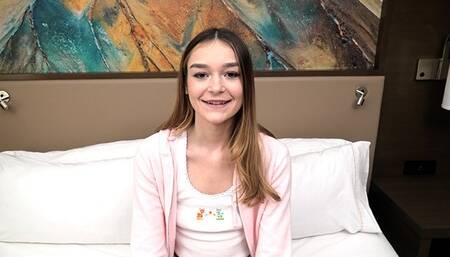 Beauteous fiancée's 18 year old clip