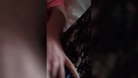 Young Girl Touching Herself
