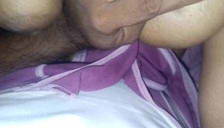 Chubby Village Aunty Enjoying Romance with Husband