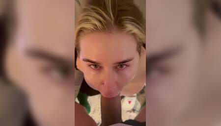 Face Fucked by My Own Stepson!