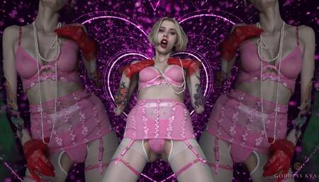 Gooner Love Life Mindfuck - Valentine's Day Humiliation JOI Edging for Goddess Kyaa's Tits Ass & Lips