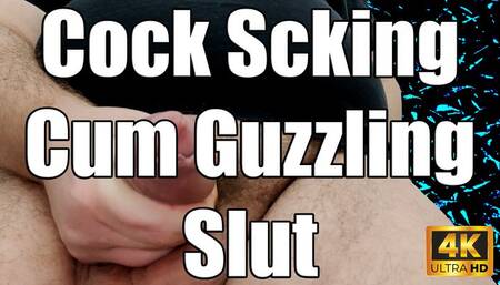 KingMarti: Cock Sucking Cum Guzzling Slut 4k UHD