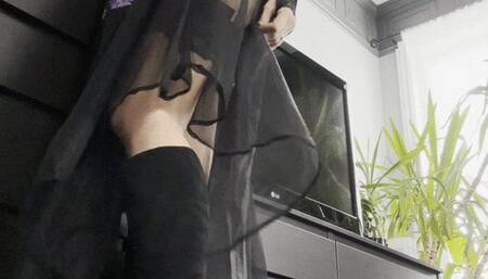 Cassandra is surprising you for Valentine's day with her new outfit!