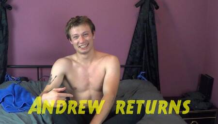 Return of Straight Hyper-Ticklish Andrew For Gang Tickling!