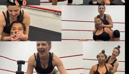 Duct taped, gagged, tied and humiliated