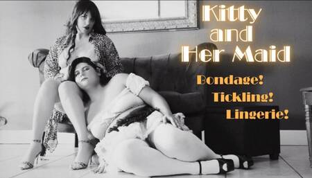 Miss Kitty Babalon and Her Maid | Tickling | Bondage | Barefeet | Lingerie